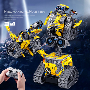 3 - in - 1 <strong>Programming</strong> Robot &amp; Remote - Control Toy Car Block Set: Interactive Puzzle Toy - Ideal Gift for Children - Product Image 3