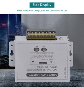 Sistema di controllo accessi AC 110V-240V Input interruttore elettronico DC 12V 3A output Mini Door Access Control power supply - Product Image 2
