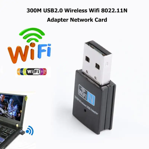 Nhà máy trực tiếp bán 300m Mini USB 2.0 Wifi Adapter Dongle mạng không dây Card Receiver cho máy tính để bàn máy tính xách tay - Product Image 3
