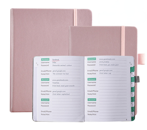 Simple Solid Color <strong>with</strong> Pen Insert <strong>Index</strong> Page Binding <strong>Notebook</strong> Creative Student Address Book Phone Book A6 B6 - Product Image 1