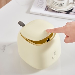 Mini Waste <strong>Can</strong> <strong>Pop</strong> up Lid Small Garbage <strong>Bin</strong> for Tables &amp; Counters Mini Trash <strong>Can</strong> - Product Image 4