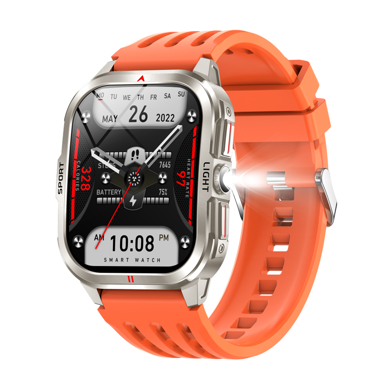 Orange en silicone