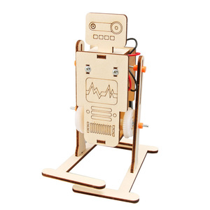 Diy biped робот небольшое производство для учеников начальной и средней школы электрофизический эксперимент Стволовые учебные пособия
