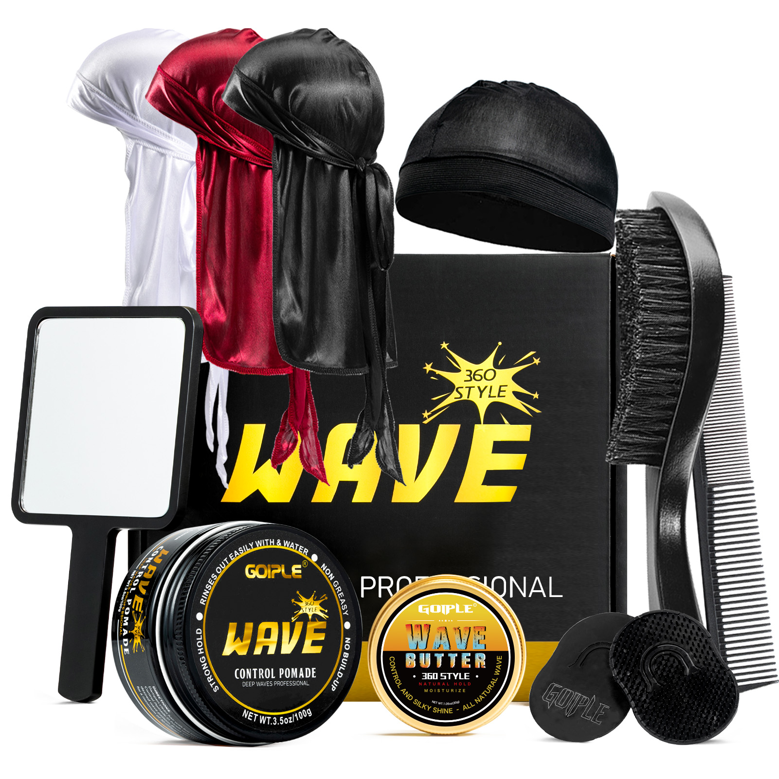 wave pomade set