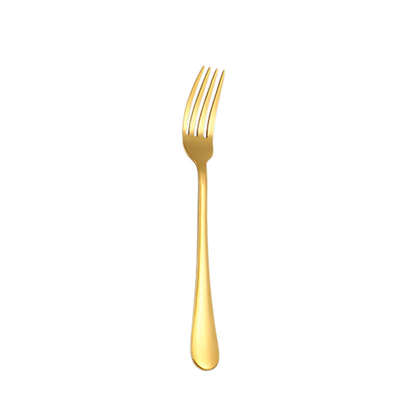 gold fork
