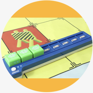 ICBlocks 1:8 Juego de bloques de codificación inteligente programable Modelo de juguete Bloques de construcción compatibles para ladrillos LGO para juego de ciencia preescolar - Product Image 5