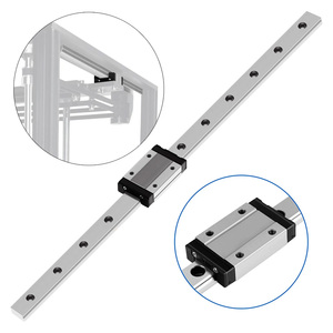 TWOTREES MGN15H 15C <strong>CNC</strong> <strong>Linear</strong> <strong>Rail</strong> 100 ~ 800mm <strong>Linear</strong> <strong>Rail</strong> with Carriage Block for 3D Printer and <strong>CNC</strong> Machine - Product Image 1