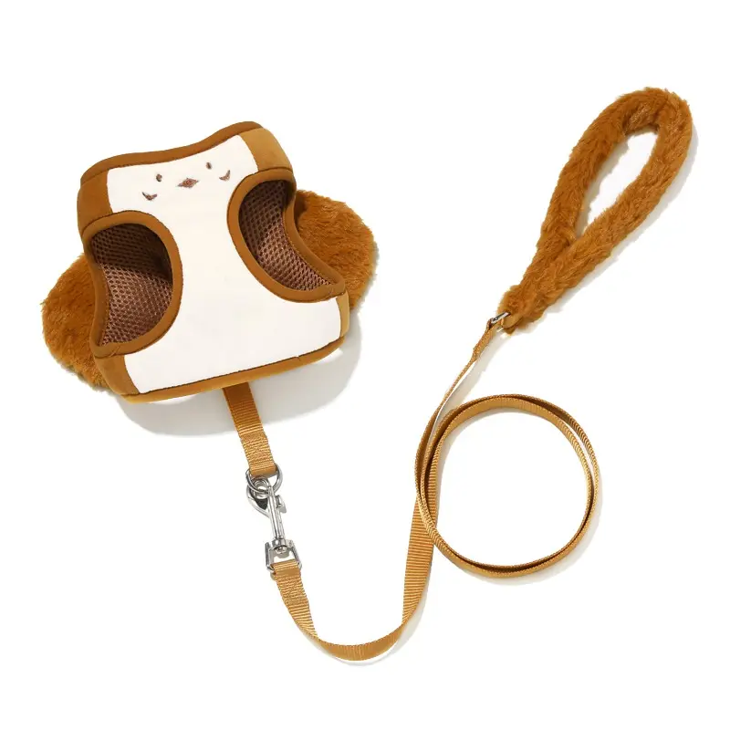 UFBemo alta calidad personalizado lindo animal estilo ajustable fácil caminar perro chaleco diseñador de lujo sin tirar arnés para perros