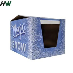 Biểu tượng tùy chỉnh in hiển thị các tông hộp truy cập Snack kẹo Snack giấy hiển thị hộp - Product Image 3