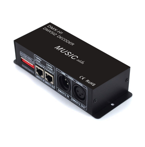 RGB RGBW DMX512 decoder musicale led strip controller dmx 12V 3CH 4CH DMX decoder per strip stage light control - Product Image 2