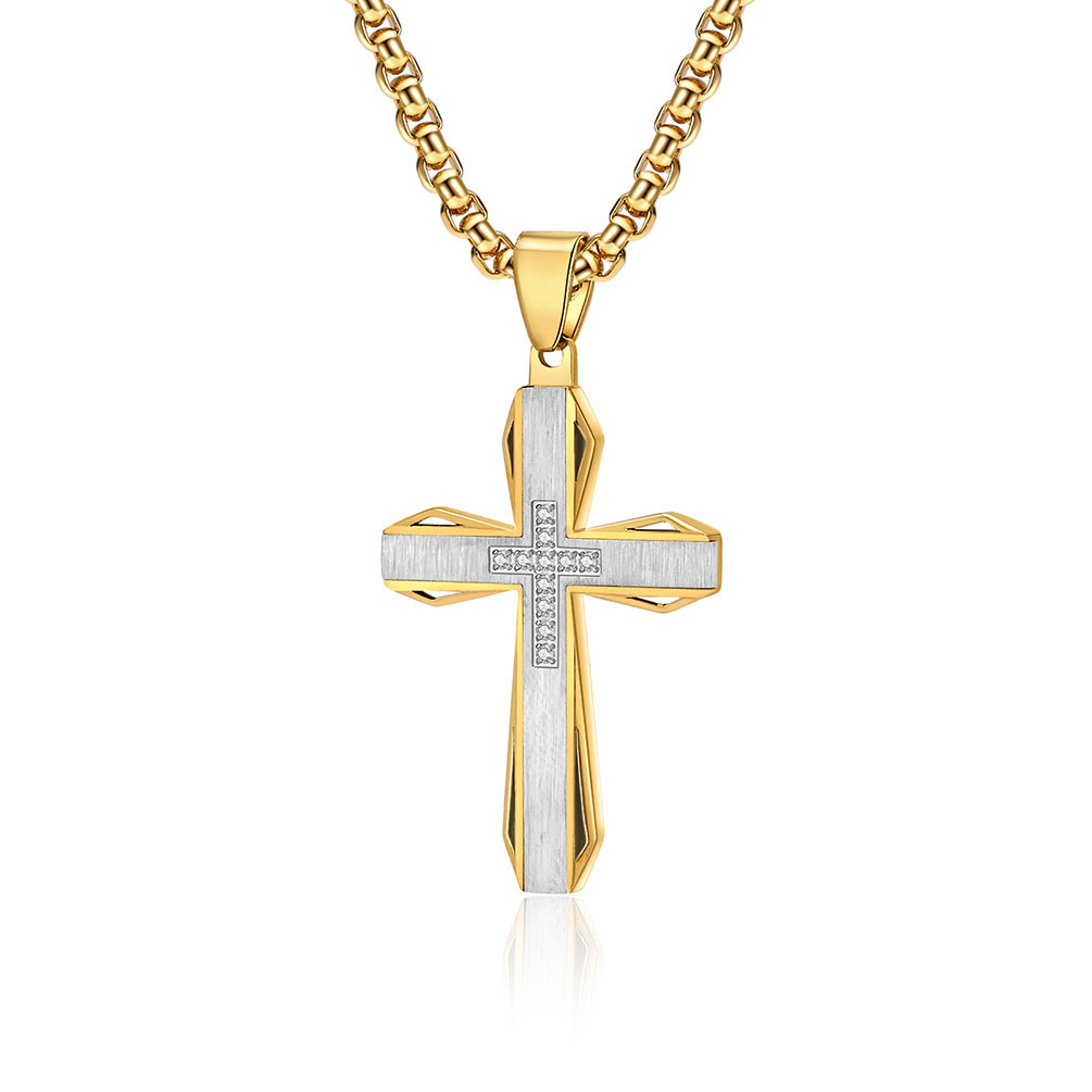 Gold Single Pendant Without Chain