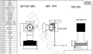 Taidacent 2 millones de píxeles ESP32 Cam OV2640 placa de la Cámara de ojo de pez 160 grados 2MP Sensor de COMS Cámara OV2640 - Product Image 6