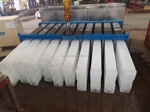 Máquina Industrial de bloques de hielo con diseño de contenedor, fabricante de bloques de hielo de 5 toneladas
