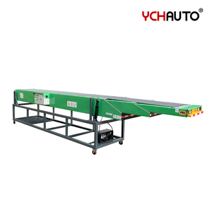 Wheel Telescopic Conveyor Telescoping Truck Pallet <strong>Loading</strong> <strong>Unloading</strong> Movable <strong>Container</strong> System Flexible Telescopic Belt Conveyor - Product Image 6