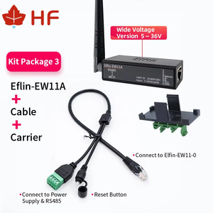 Accesorios industriales, dispositivos de red inalámbrica, Modbus, TPC, IP, RJ45, RS485, a servidor serie WIFI, DTU, 1, 2, 2, 1, 2, 1, 2, 2, 1, 2, 2 - Product Image 2