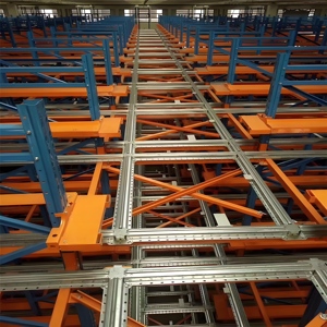 Sistema de estanterías de lanzadera de acero de alta capacidad de carga Estante de lanzadera de paleta automático Estante de almacén de almacenamiento de alta resistencia - Product Image 5
