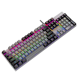 Wired Mechanical <strong>Keyboard</strong> <strong>Key</strong> Hot-swap 108 <strong>Keys</strong> RGB Backlight <strong>Computer</strong> Peripheral Game Mechanical <strong>Keyboard</strong> - Product Image 1