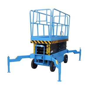 Aerial Work <strong>Platform</strong> with 300kg <strong>Load</strong> Capacity Scaffolding Hydraulic Scissor Lift Tables <strong>Platform</strong> for Aerial Work - Product Image 2