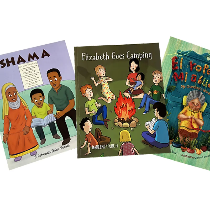 Servizi di stampa di libri di storie inglesi personalizzati per la buonanotte a colori libri di storie per bambini inglesi