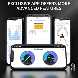 Auto herramienta de diagnóstico escáner ANCEL, BD200 OBD2 lector de código M prueba en flujo de datos de diagnóstico OBD 2 herramienta de diagnóstico del coche