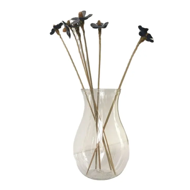Top Selling Interior Decoration Hydroponic Broken Resistant Plastic Vase