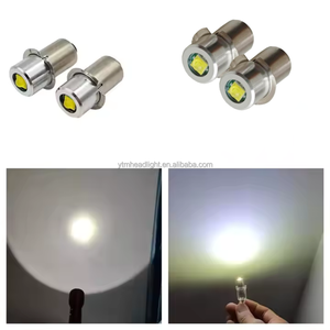 หลอดไฟ LED อัปเกรดฐาน P13.5S หลอดไฟ LED สำหรับเปลี่ยนหลอดไฟ3W 1ชิ้นหลอดไฟ LED ไฟฉุกเฉินสำหรับทำงาน