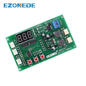 DC 12V 2A 2-Channel PWM 3-Wire Fan Intelligent Temperature Controller Digital Display Speed GovernorためPC Fan/Alarm - Product Image 3