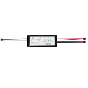 Sensor de luz LED de dos botones inductivo 12V 5A interruptor de espejo táctil capacitivo interruptor de alta tecnología - Product Image 2