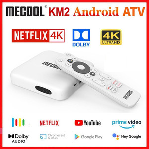 Android iptv box mecool km2 android 10 Amlogic S905X2メディアテレビスマートボックス4KデュアルWifiプライムビデオセットトップボックス - Product Image 6
