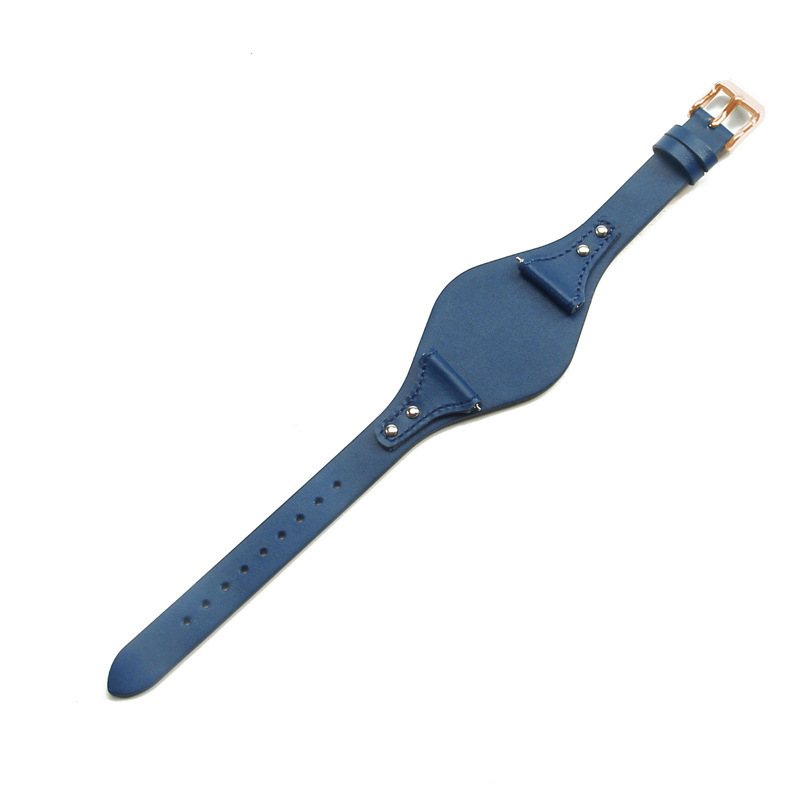 Boucle bleu foncé-rose-K1
