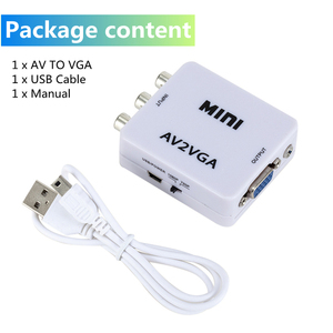 1080P INI ideo-onvertor con 3,5mm,
