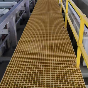 38*38*30mm năng lượng mặt trời lối đi sàn Composite sợi thủy tinh gia cố GRP FRP Grating - Product Image 2