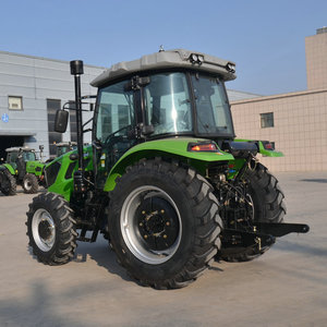 4x4 120HP 1204 Tracteur Agricole柴油发动机Traktor液压系统拖拉机