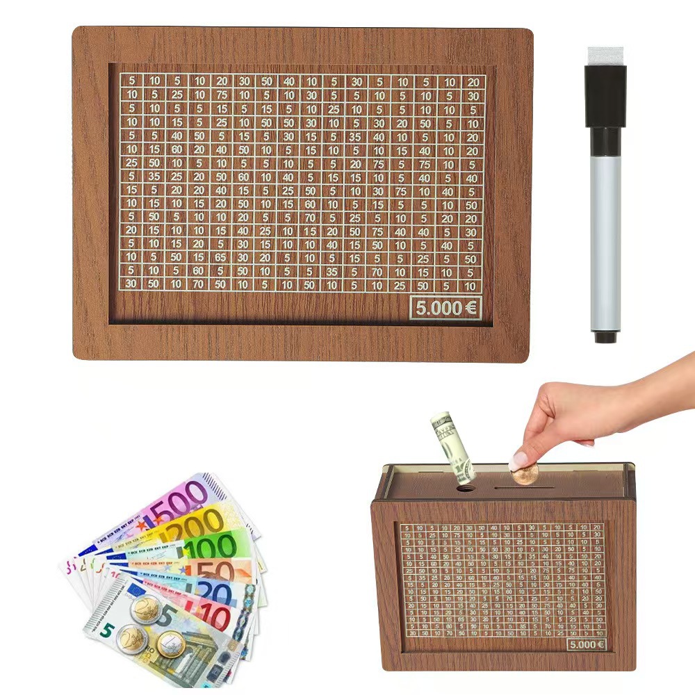 5000 EUR/20*14.5*7.5cm/avec stylo effaçable
