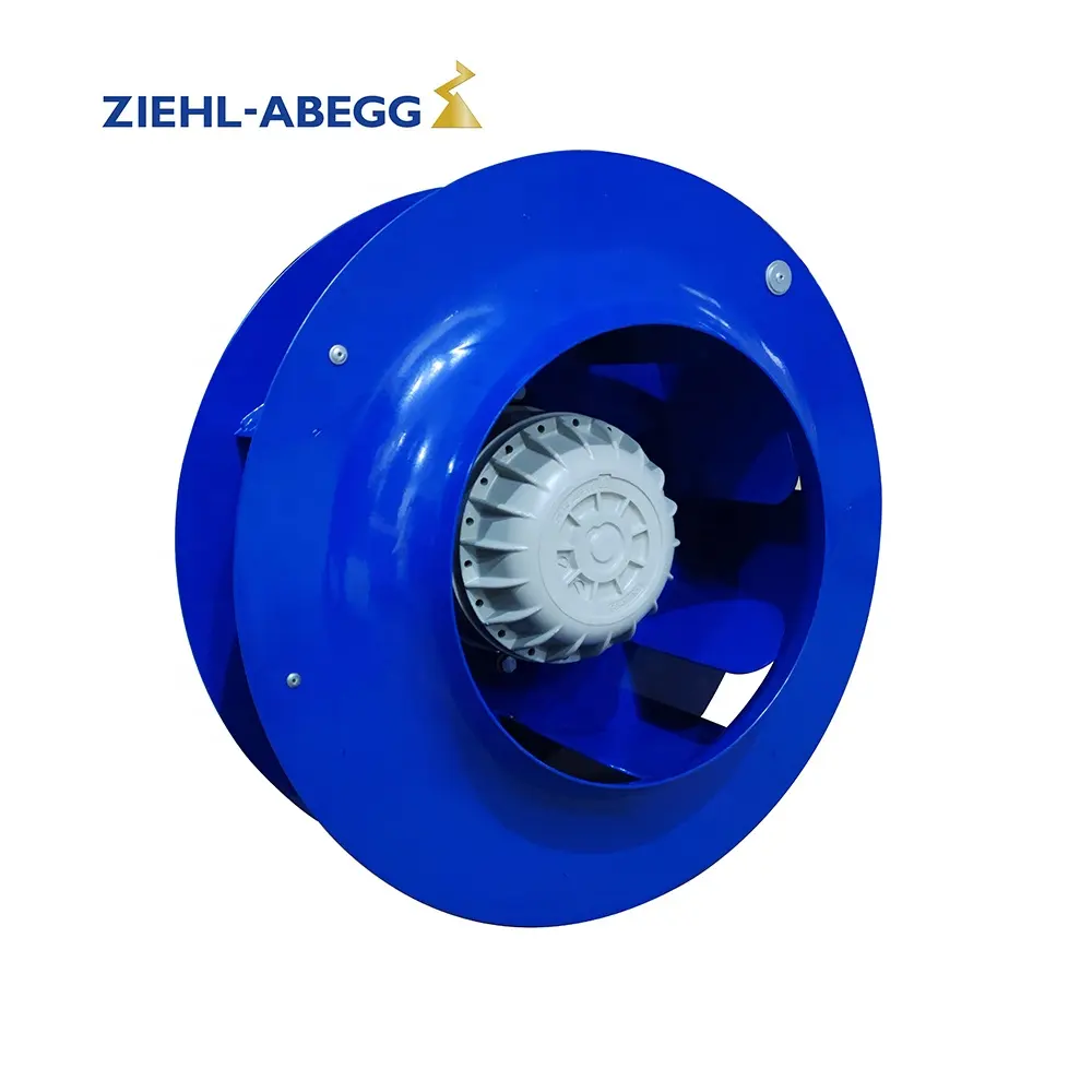 Ziehl-RH45C-VDK.6K.1R Abegg 3 ~ 400V/460V CA 800W/1300W IP54 2,2/1.25A 1420/1290RPM, ventilador de refrigeración centrífugo contador de frecuencia