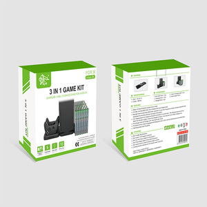 3ใน1ชุดเกมอเนกประสงค์สำหรับ Xbox Series X คอนโซลแท่นชาร์จแผ่นเกมสำหรับ Xbox คอนโทรลเลอร์ไร้สายขายส่ง - Product Image 6