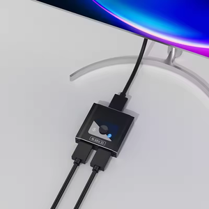 Hdmi Venta caliente 2 a 1 Bi-Direction 2x1 Switch 2 Port 2 in 1 Out HDMI Splitter Switch Bidireccional HDMI 1 in 2 Out 4K 60Hz