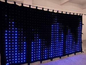 Flexibles Sicht tuch für P18cm 4 X6 Bühnen hintergrund LED-Video projektions vorhang - Product Image 5