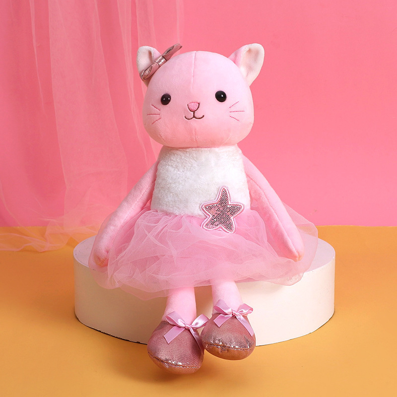 Gato ballet rosa