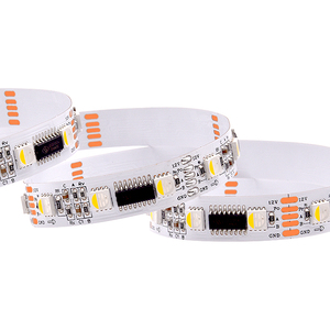 Venta al por mayor Newstar direccionable 12vdc 60leds 20 píxeles Dmx512 4 en 1 Rgbw direccionable digital Dmx en tiras LED de señal paralela - Product Image 5
