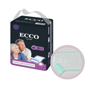 Tek kullanımlık emici yetişkin bezi mavi PE arka tabaka 60x90 OEM hemşirelik Mat inkontinans tıbbi İdrar yatak pedi hastane yatağı - Product Image 1