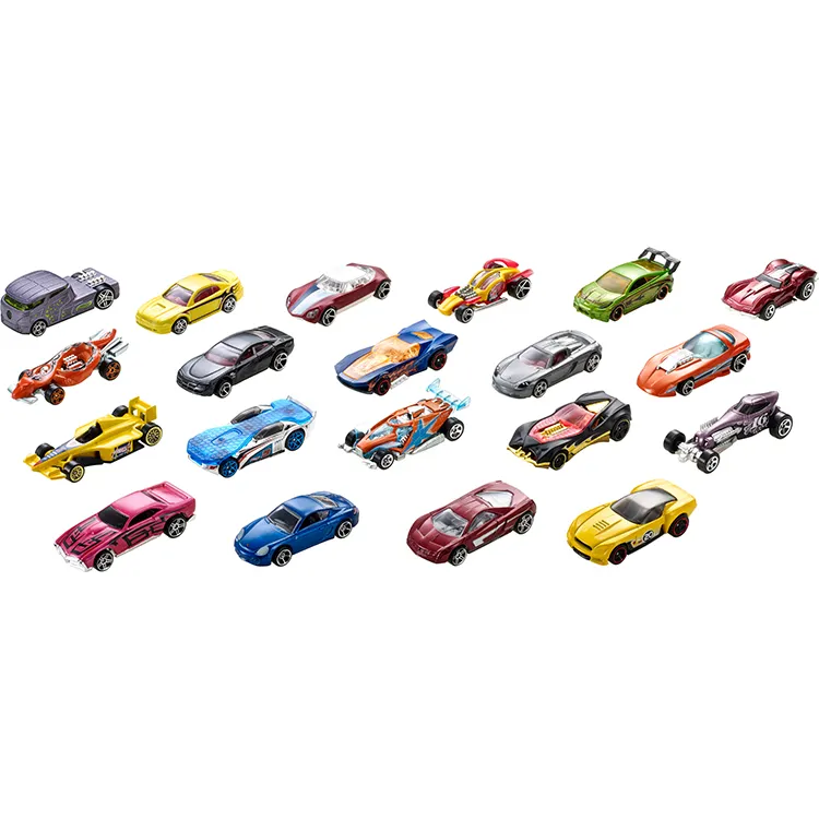 Tùy ChỉNh Nóng bán cổ điển Racing Car Set đa phong cách miễn phí bánh xe hợp kim mô phỏng kim loại xe mini Die Cast Đồ chơi xe cho bé