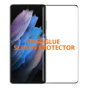Miễn Phí Mẫu Cạnh Keo HD Đầy Đủ Cong Bìa Bán Buôn Tempered Glass Bảo Vệ Màn Hình Cho Transsion Điện Thoại Spark <span class=keywords><strong>Infinix</strong></span> Loạt - Product Image 2