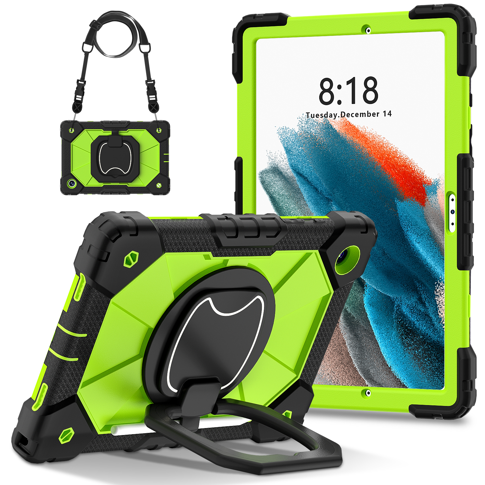 Negro + verde