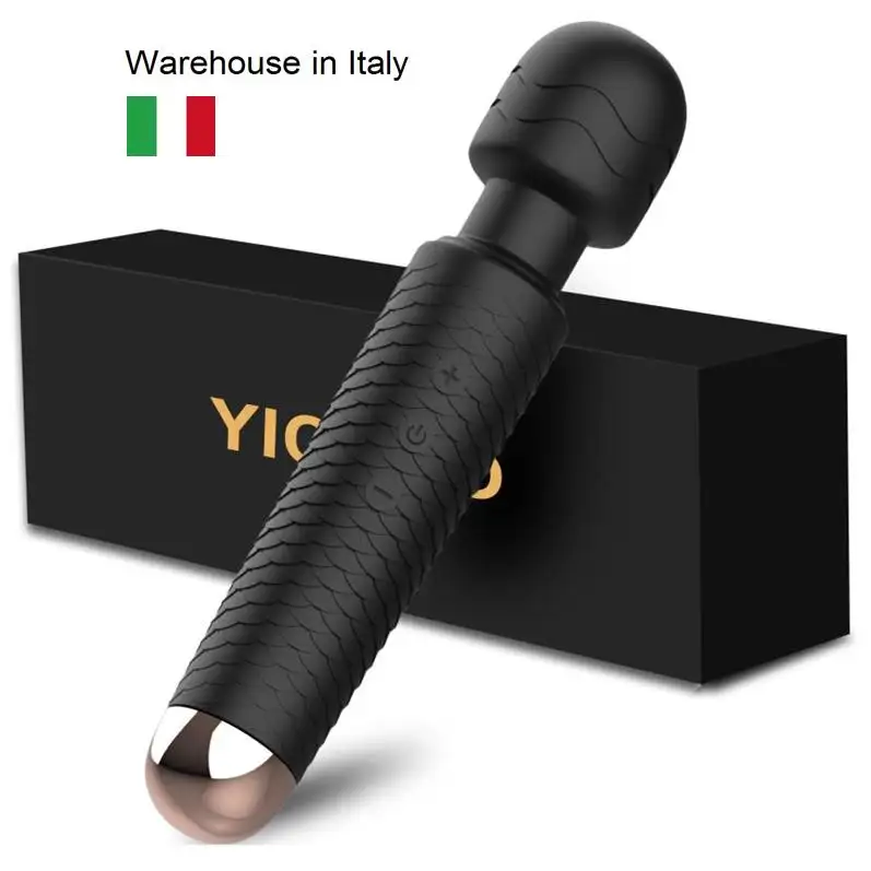 Italy Warehouse Quiet Clit Vibrator Personal Wand Massager Adult Sensory Sex Toys for Woman Powerful Personal Wand Massager