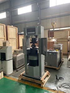 เครื่องทดสอบการบีบอัดเซอร์โวไฟฟ้าไฮดรอลิก HST-YAW5000E 500T เครื่องทดสอบการบีบอัด500T