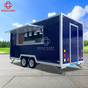 2024 loại mới đường phố bán cà phê van phục vụ giỏ hàng bánh mì kẹp thịt khoai tây chiên kem xe buýt xe tải thực phẩm di động Trailer với đầy đủ nhà bếp - Product Image 1