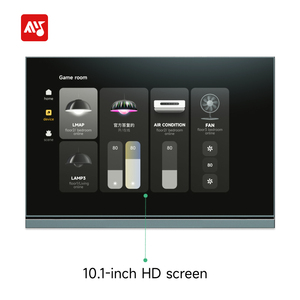Sistema de cine en casa integrado CNC con panel táctil de 10 pulgadas de alta calidad con 8 altavoces Control central para audio multihabitación - Product Image 2