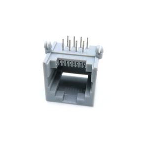 YZlink özel RJ12 dişi konnektör 8P8C sağ bağlantı noktası PCB Jack RJ11 ağ arabirim soketi - Product Image 4