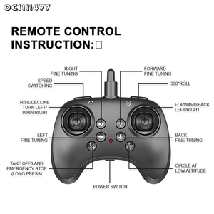2.4G R/C Ouadcopterフィッシュロングレンジ距離リモコンスマートドローン玩具 - Product Image 6